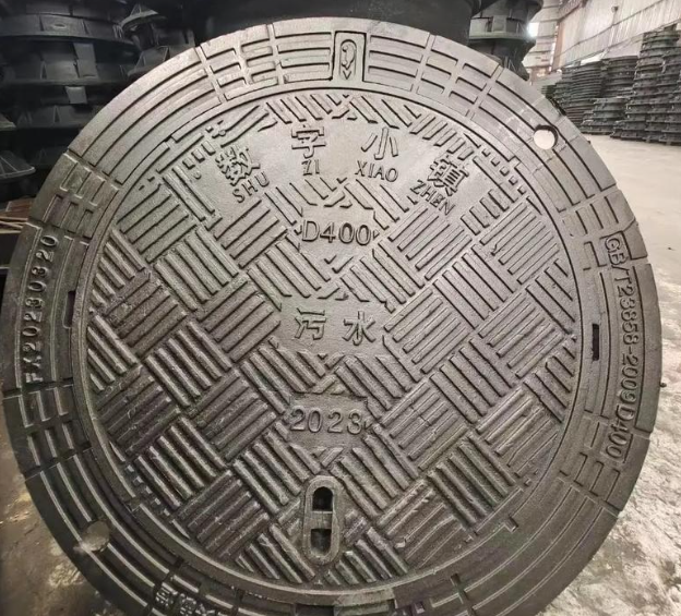 樟树球墨铸铁防沉降井盖展示